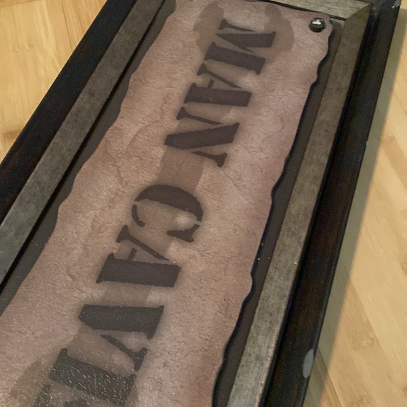 Man Cave Hanging Plaque Sign Christmas Gift - Picture 5 of 8